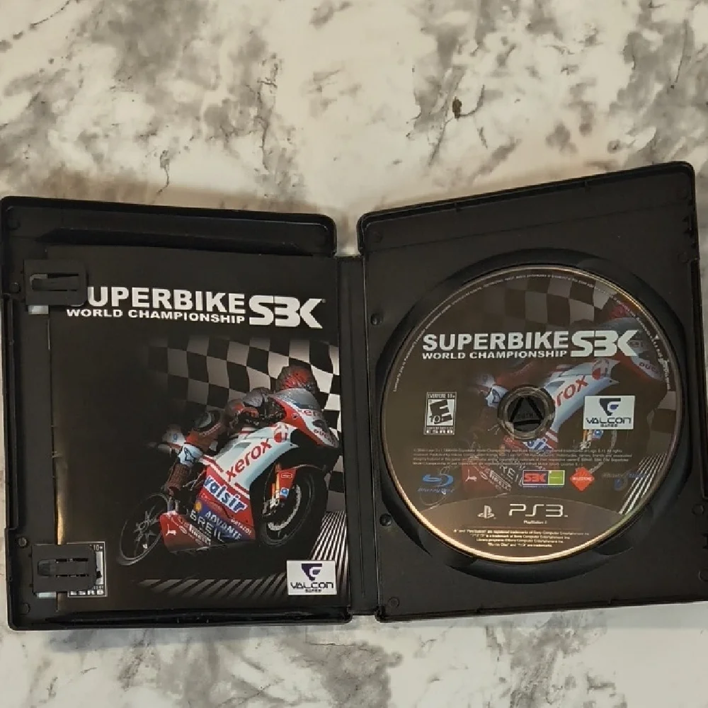 PS3 Super Bike World Champ Game - Black Case